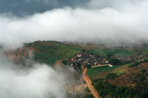 Yunxian Town Scenic Area in Simao District, Puer