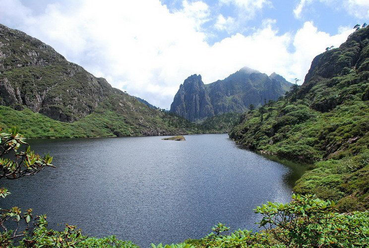 Alpine Lakes in Biluo Snow Mountain in Fugong County, Nujiang