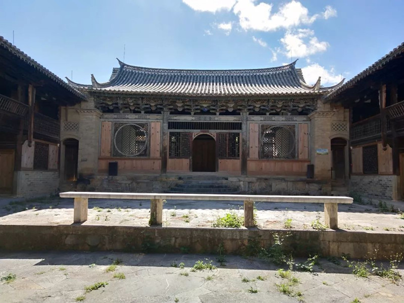 Ancestral Hall of Deng Family in Shiping County, Honghe
