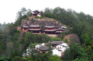 Baoxiang Hanging Temple in Jianchuan County, Dali