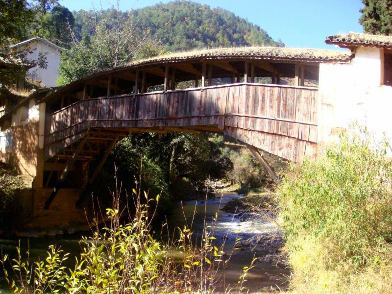 Caifeng Bridge in Yunlong County, Dali