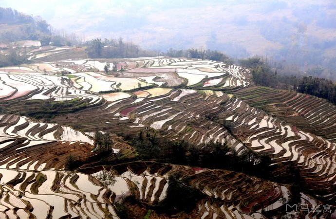 Dayutang Village in Yuanyang County, Honghe