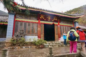 Dongba Shiluo Temple of Yushuizhai in Lijiang