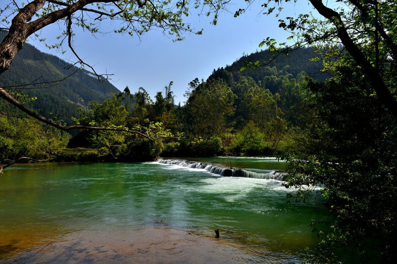 Duoyi River in Luoping County, Qujing