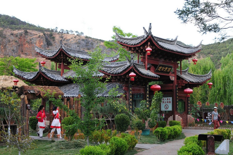 Guanyin Valley in Yulong County, Lijiang