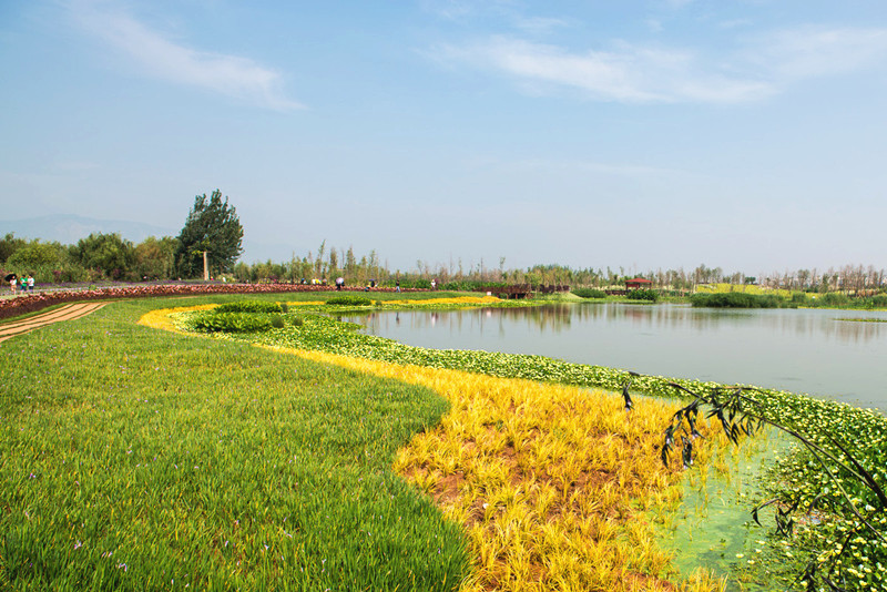 Haidong Wetland Park in Kunming