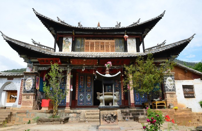 Haiyunju Temple in Jianchuan County, Dali-04