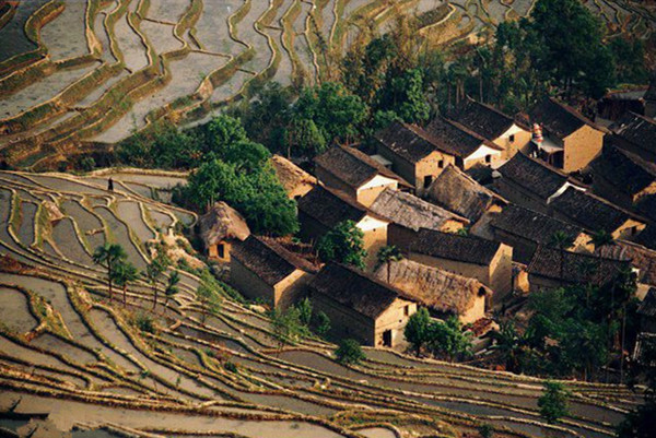 Hani Ethnic Villages of Dayangjie in Honghe County, Honghe