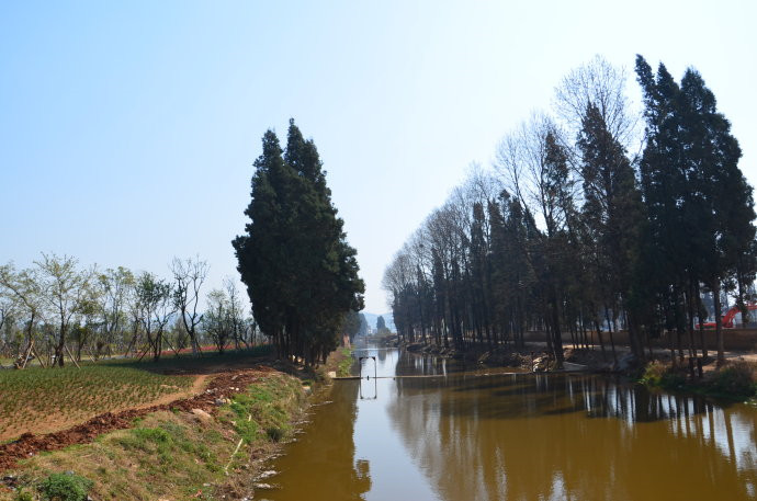Huilong Wetland Park in Shilin County, Kunming