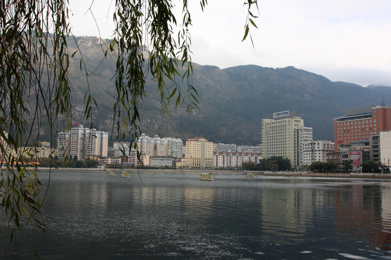 Jinhu Lake in Gejiu City, Honghe