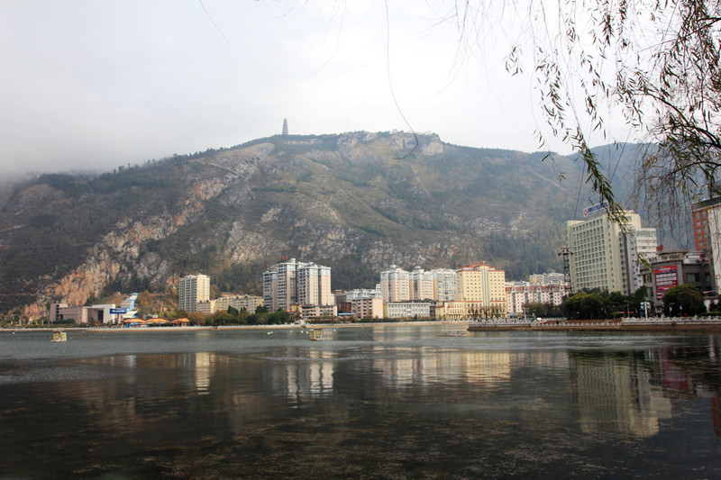 Jinhu Lake in Gejiu City, Honghe