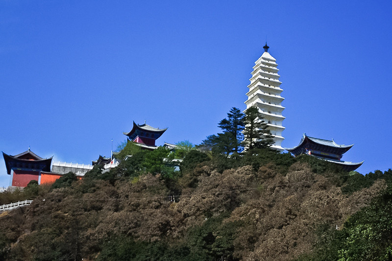 Lengyan Pagoda of Jizu Mountain in Binchuan County, Dali-03