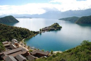 Lige Village of Lugu Lake in Lijiang