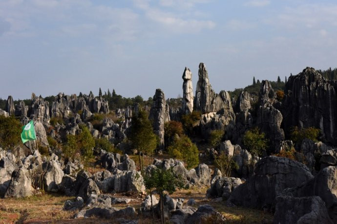 Liziqing Stone Forest in Shilin County, Kunming