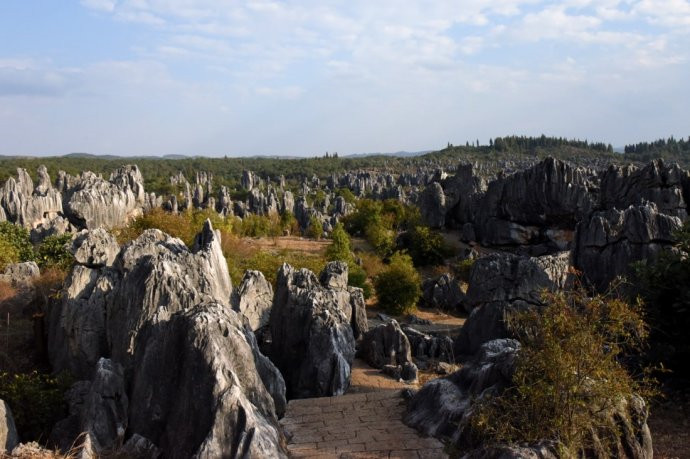 Liziqing Stone Forest in Shilin County, Kunming-03