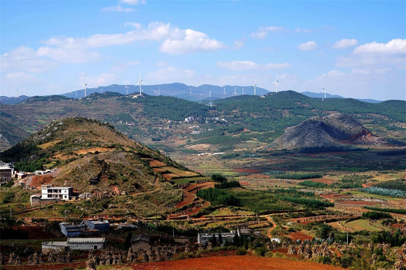 Longhai Mountain in Luliang County, Qujing