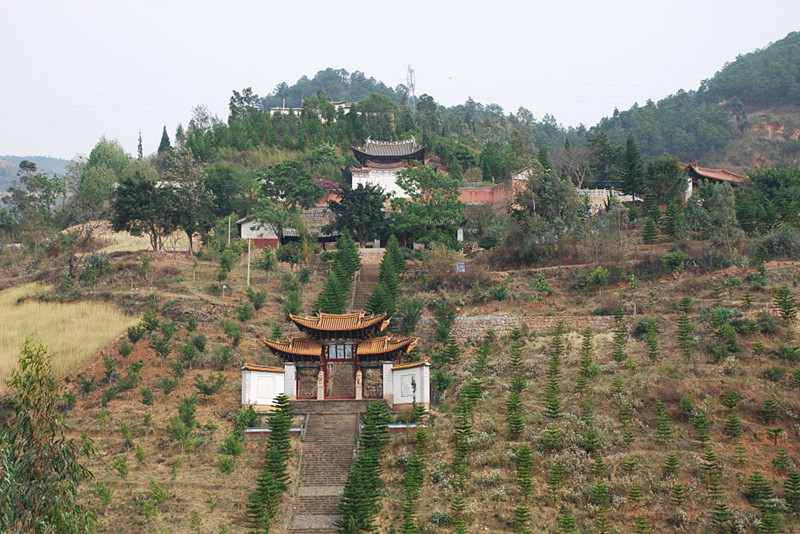 Lumoshan Temple in Nanjian County, Dali