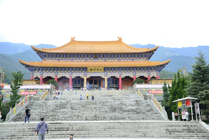 Mahavira Hall of Chongsheng Monastery in Dali City