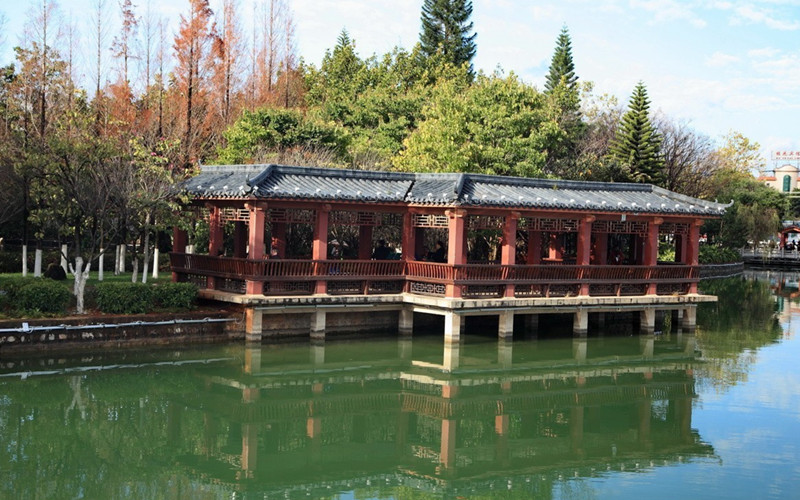 Nanhu Lake Park in Mengzi City, Honghe-03