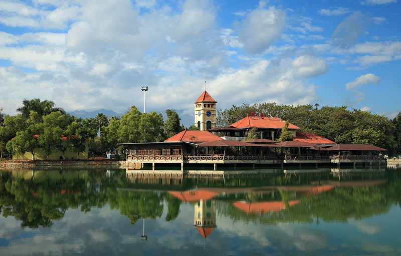 Nanhu Lake Park in Mengzi City, Honghe-05