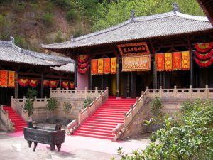 Nanzhao Tuzhu Temple of Weibao Mountain in Weishan County, Dali
