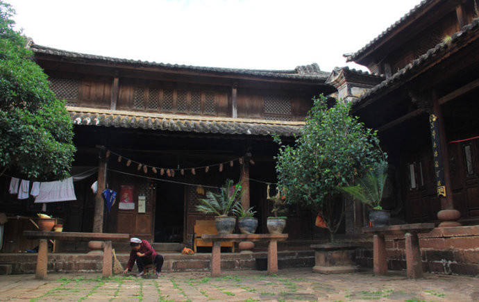 Ouyang Compound in Shaxi Old Town, Dali-03