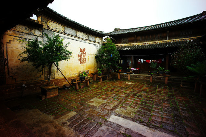 Ouyang Compound in Shaxi Old Town, Dali-05