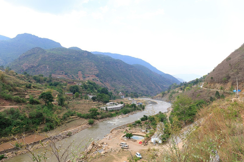 Puduhe River Nature Reserve in Luquan County, Kunming