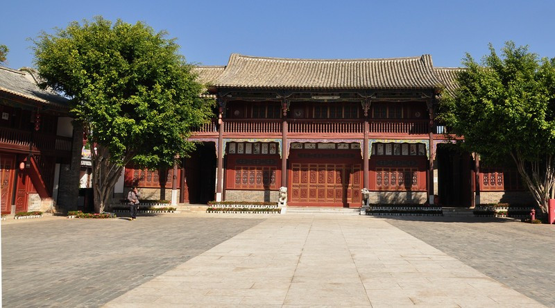 Shiping Guzhouwu Ancient Government Office in Shiping County, Honghe