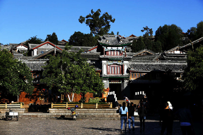 Sifang Street Square in Lijiang Old Town-06
