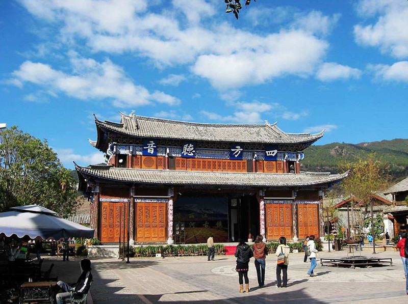 Sifang Tingyin Square of Shuhe Old Town, Lijiang-04