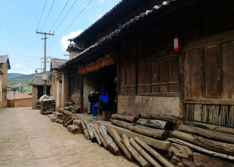 Wenshengjie Ancient Village of Mizhi Town in Midu County, Dali