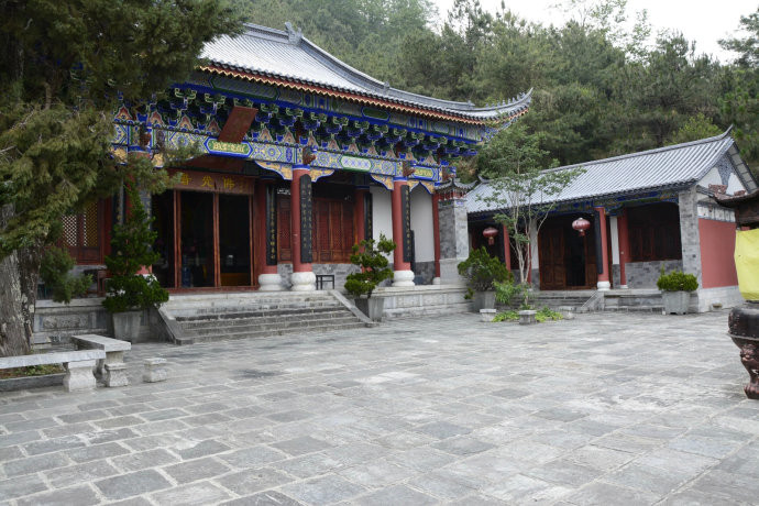 Wuwei Temple of Cangshan Mountain in Dali City