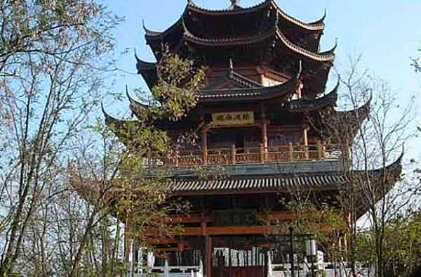 Xishan Pavillion in Honghe County, Honghe