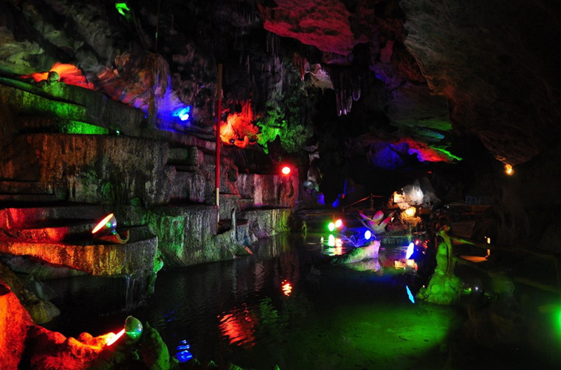Xiyou Cave in Fumin County, Kunming