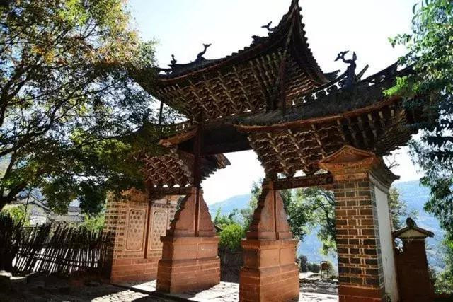 Yuhuangge (Jade Emperor) Pavillion in Yunlong County, Dali