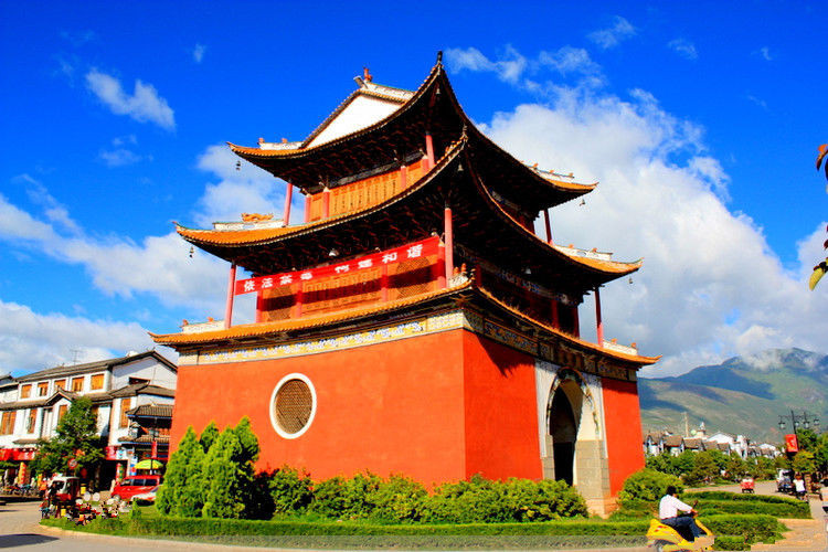 Yunhe Tower in Heqing County, Dali-03