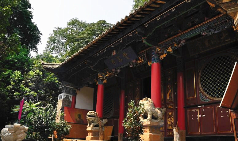 Yunwo Temple in Kaiyuan City, Honghe