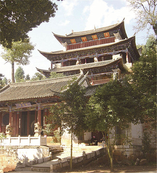 Yunwo Temple in Kaiyuan City, Honghe