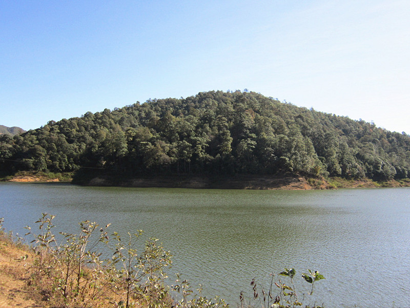 Zhimahu Lake Forest Park in Kaiyuan City, Honghe