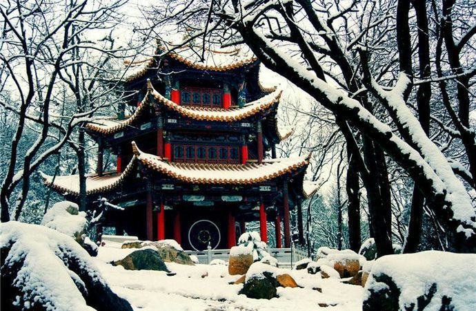 Zhongxiu Mountain Park in Luxi County, Honghe