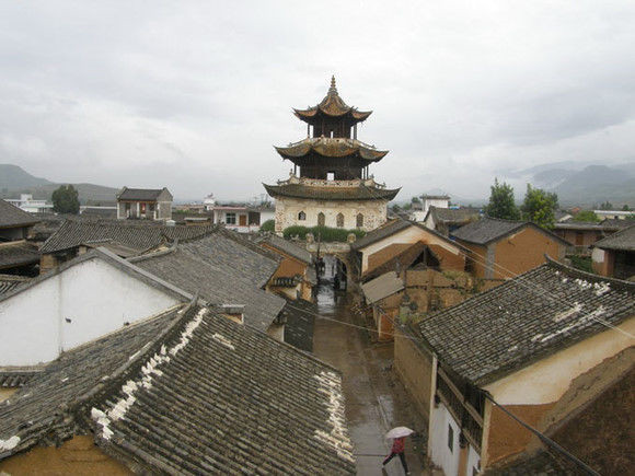 Zhoucheng Old Town in Binchuan County, Dali