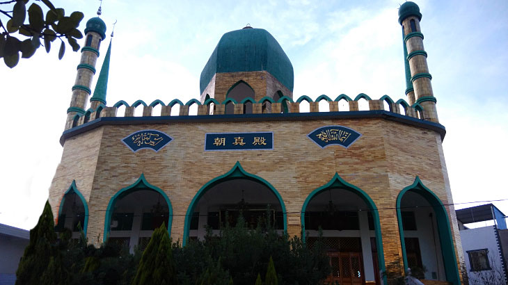 Zhuyuan Mosque in Mile City, Honghe