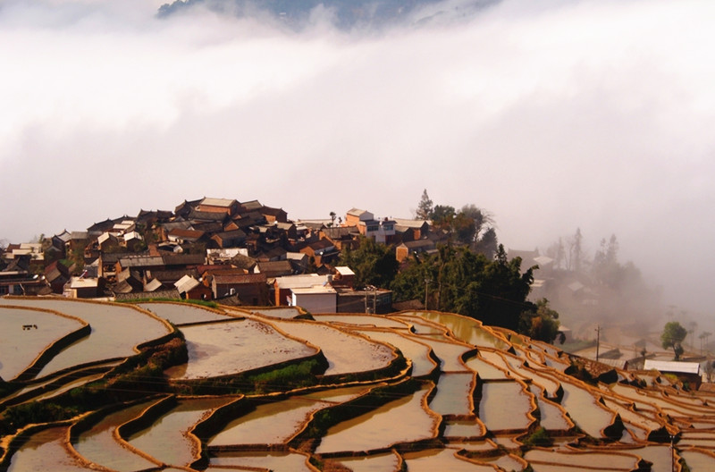 Zuofu Village in Honghe County, Honghe