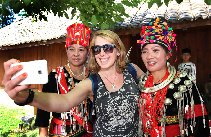 Tourist in Yunnan during Spring Festival