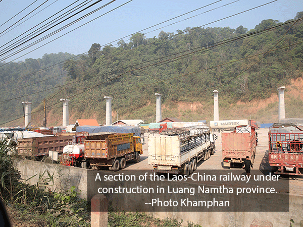 Laos-China railway