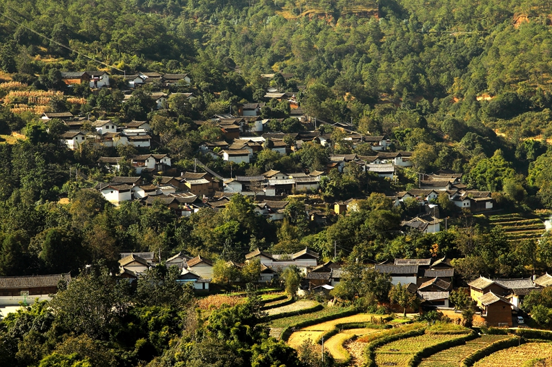 Nuohei village in Shilin of Kunming, Yunnan