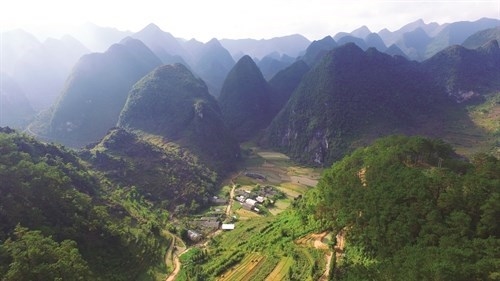Dong Van Karst Plateau Geopark in Vietnam