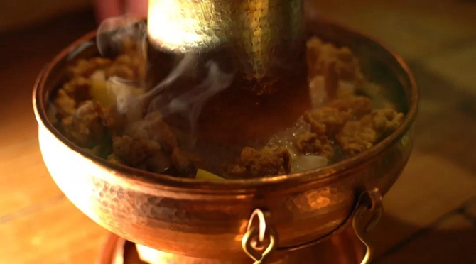 making a copper hot pot