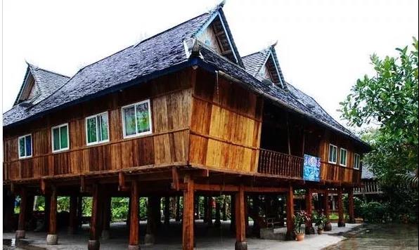 The Bamboo House in Xishuangbanna, Yunnan